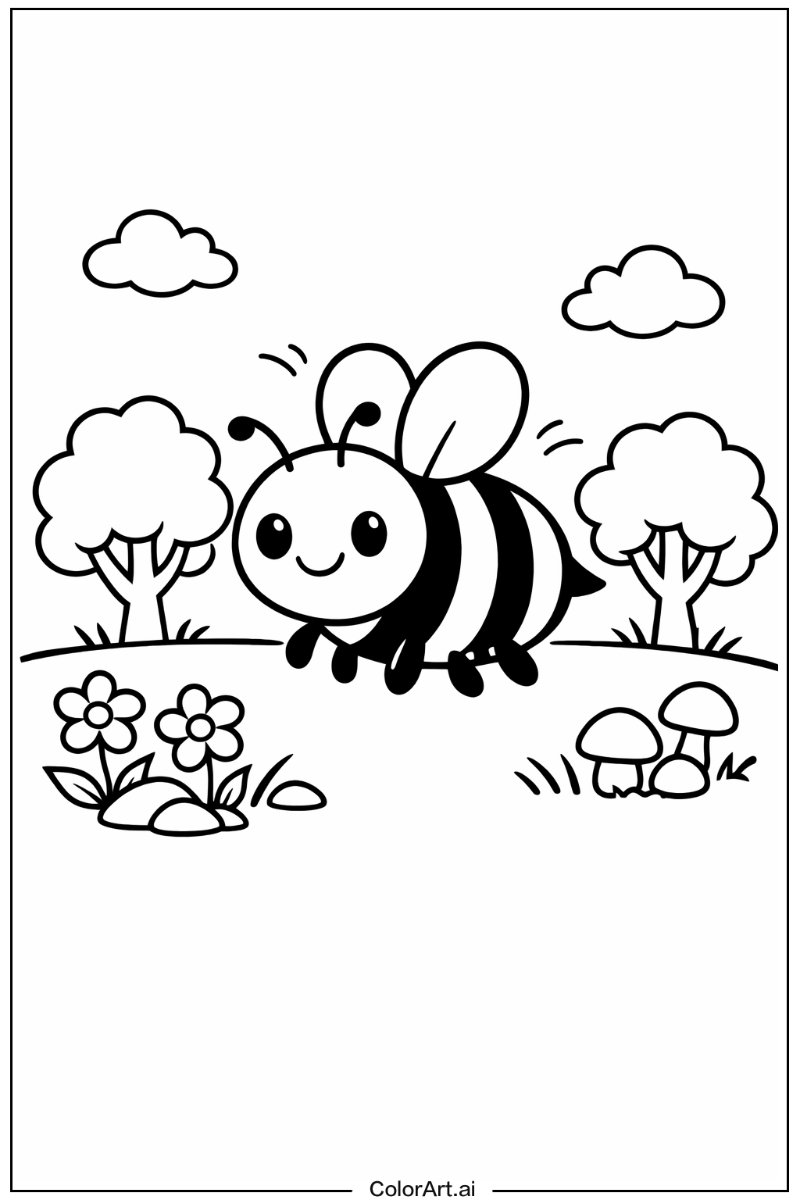 bumblebee in Nature 3