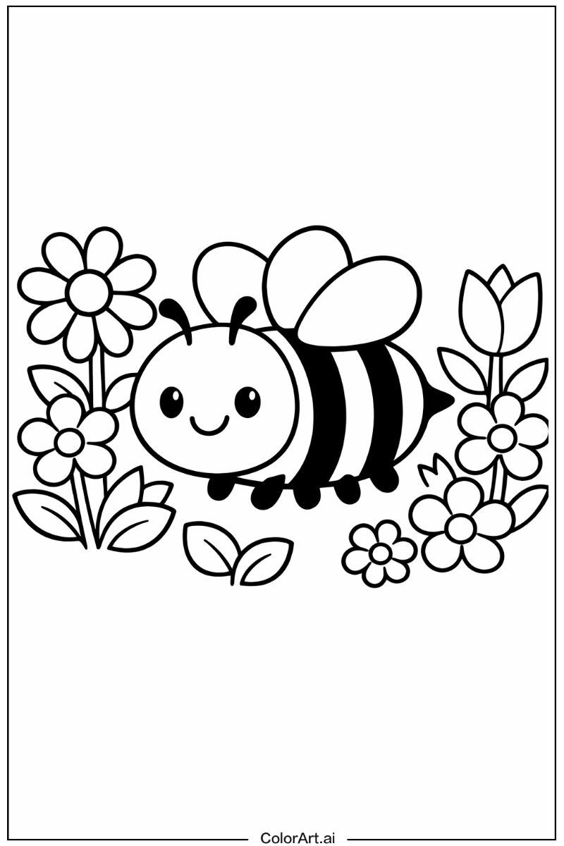 bumblebee in a Garden 4