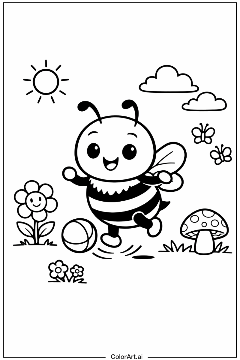 bumblebee Playing Outside 5