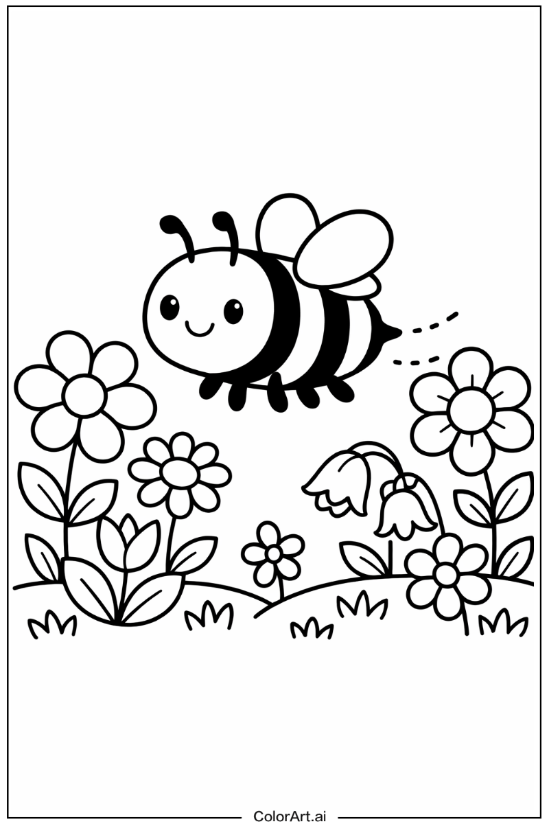 bumblebee in a Garden 6