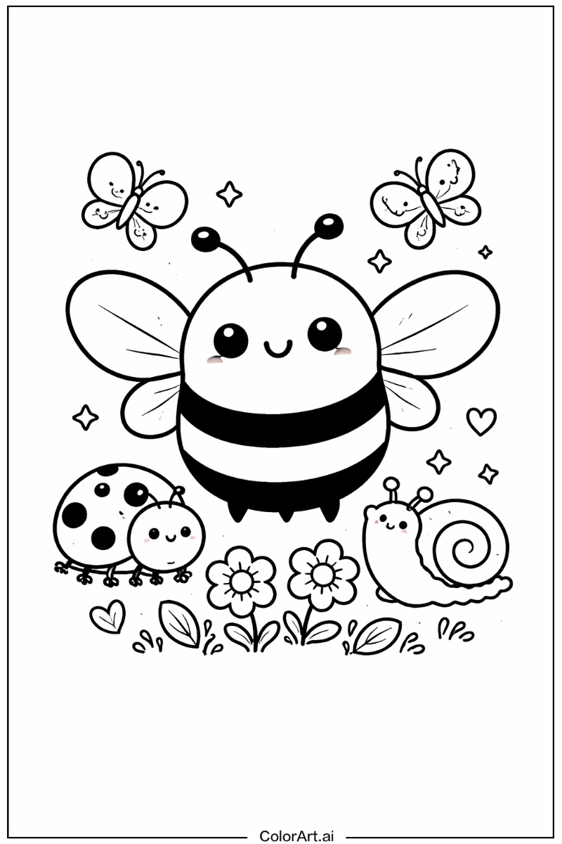 bumblebee with Friends 6