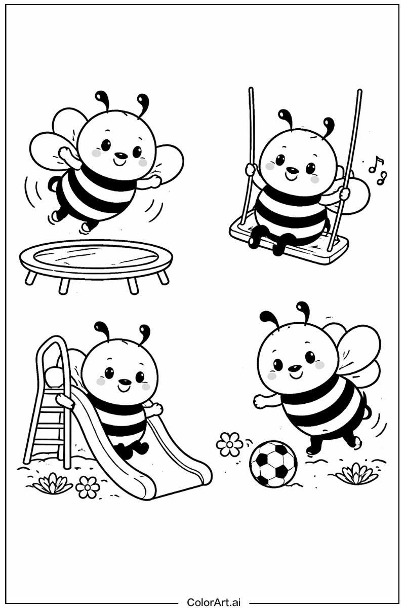 bumblebee Having Fun 1