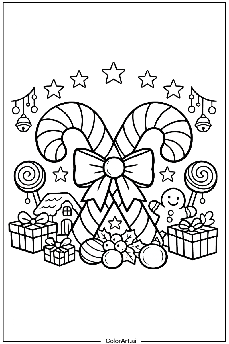 Candy cane christmas Candy cane Design