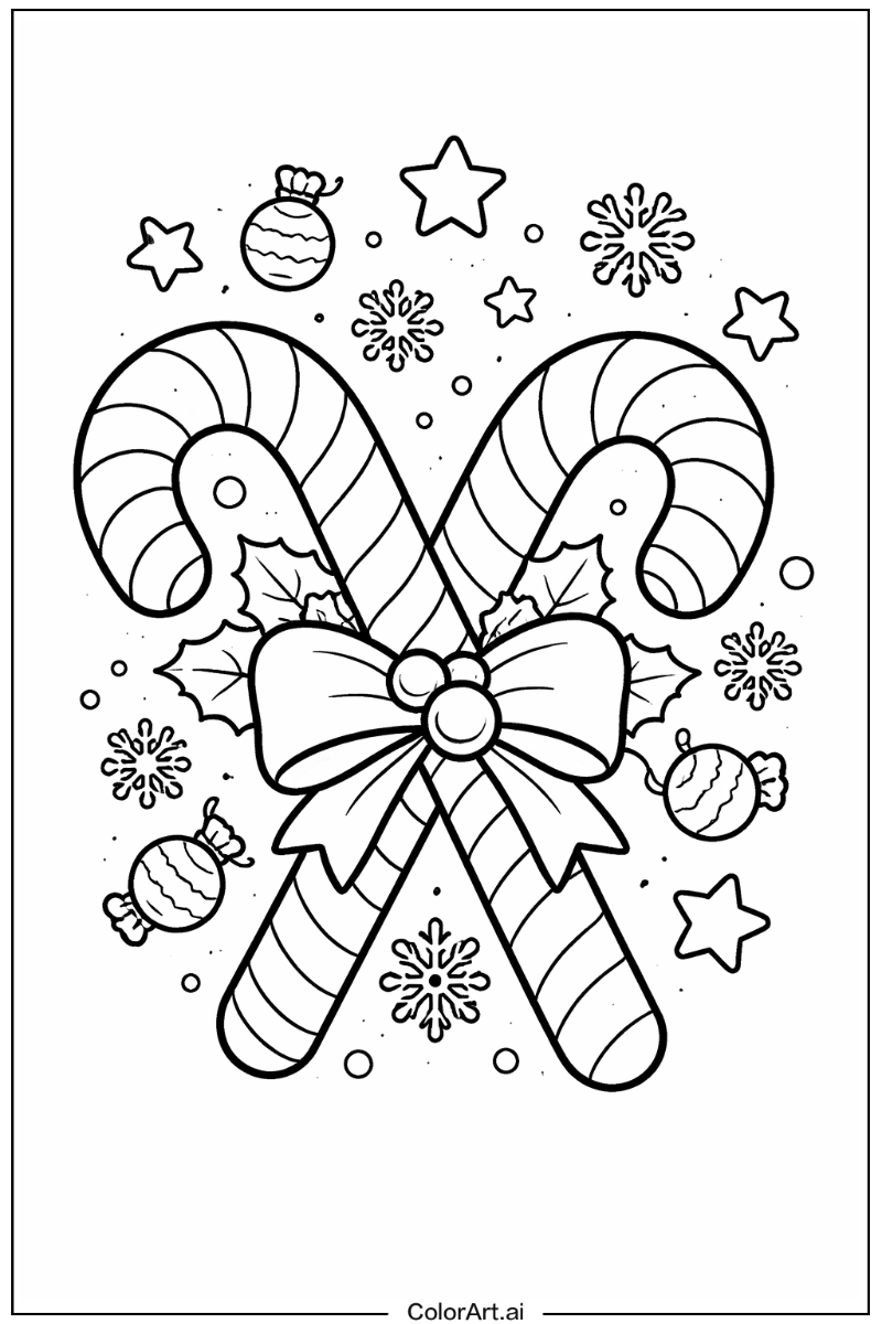 Striped candy cane Candy cane Design