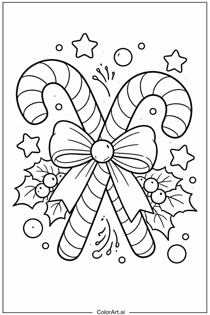 Classic candy cane Candy cane Scene 2