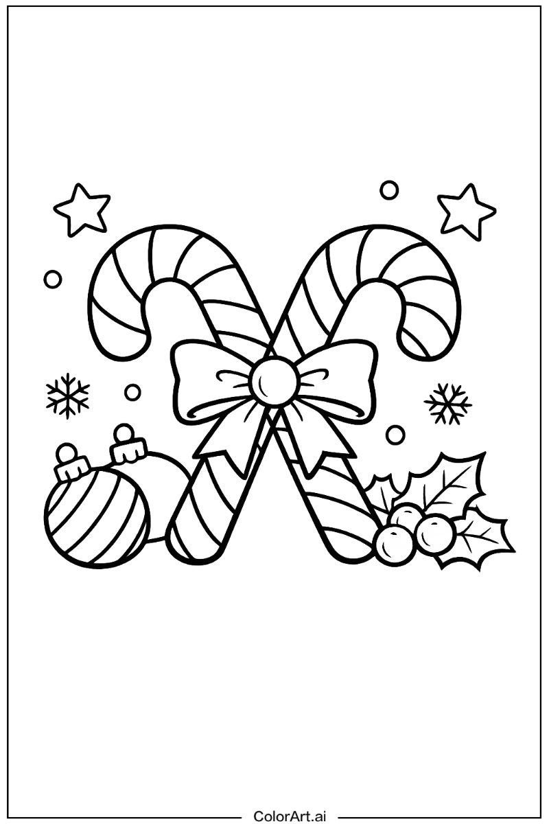 Candy cane holiday Candy cane Scene 2