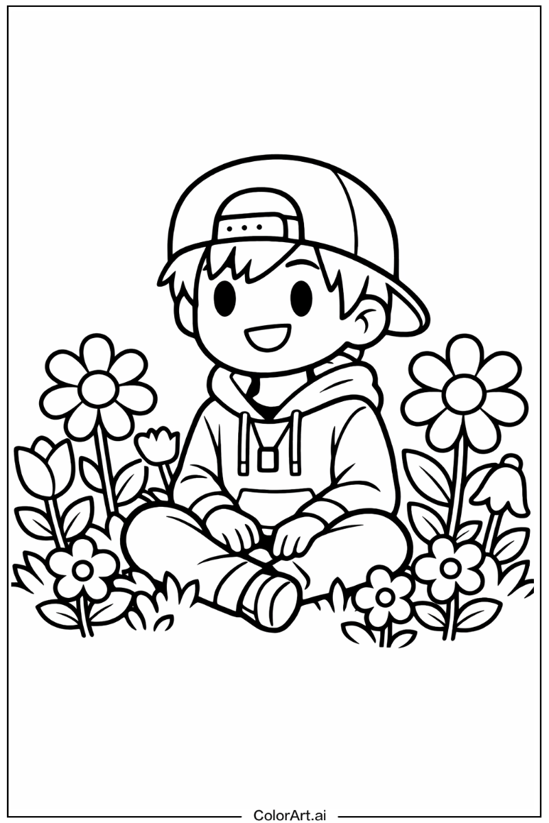 capnap in a Garden 3