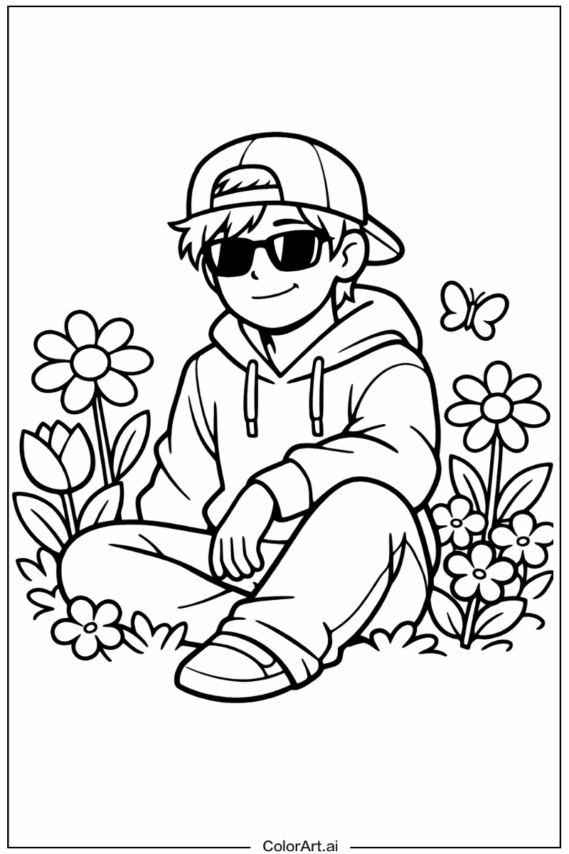 capnap in a Garden 5