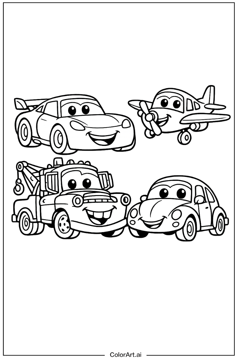 Happy cars movie 6