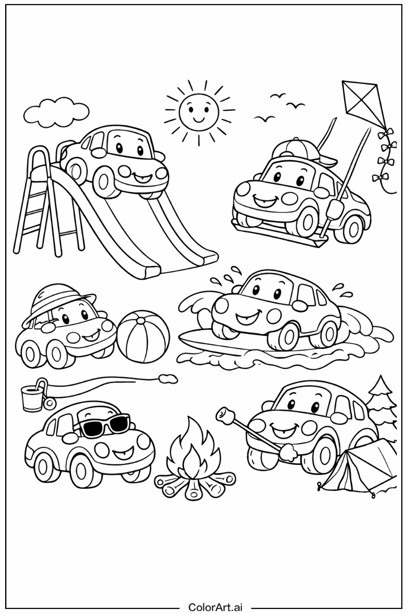 Cars Having Fun 2