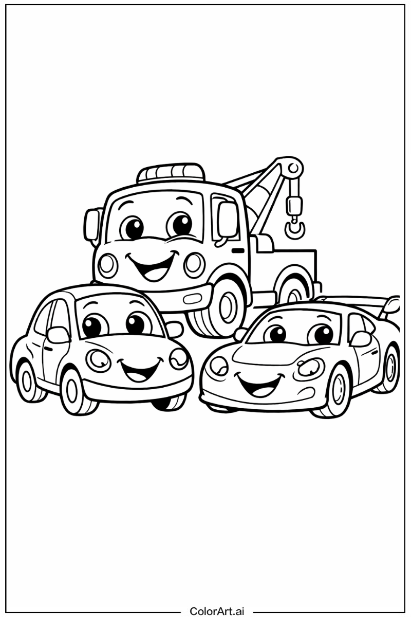 Happy Cars Portrait 3
