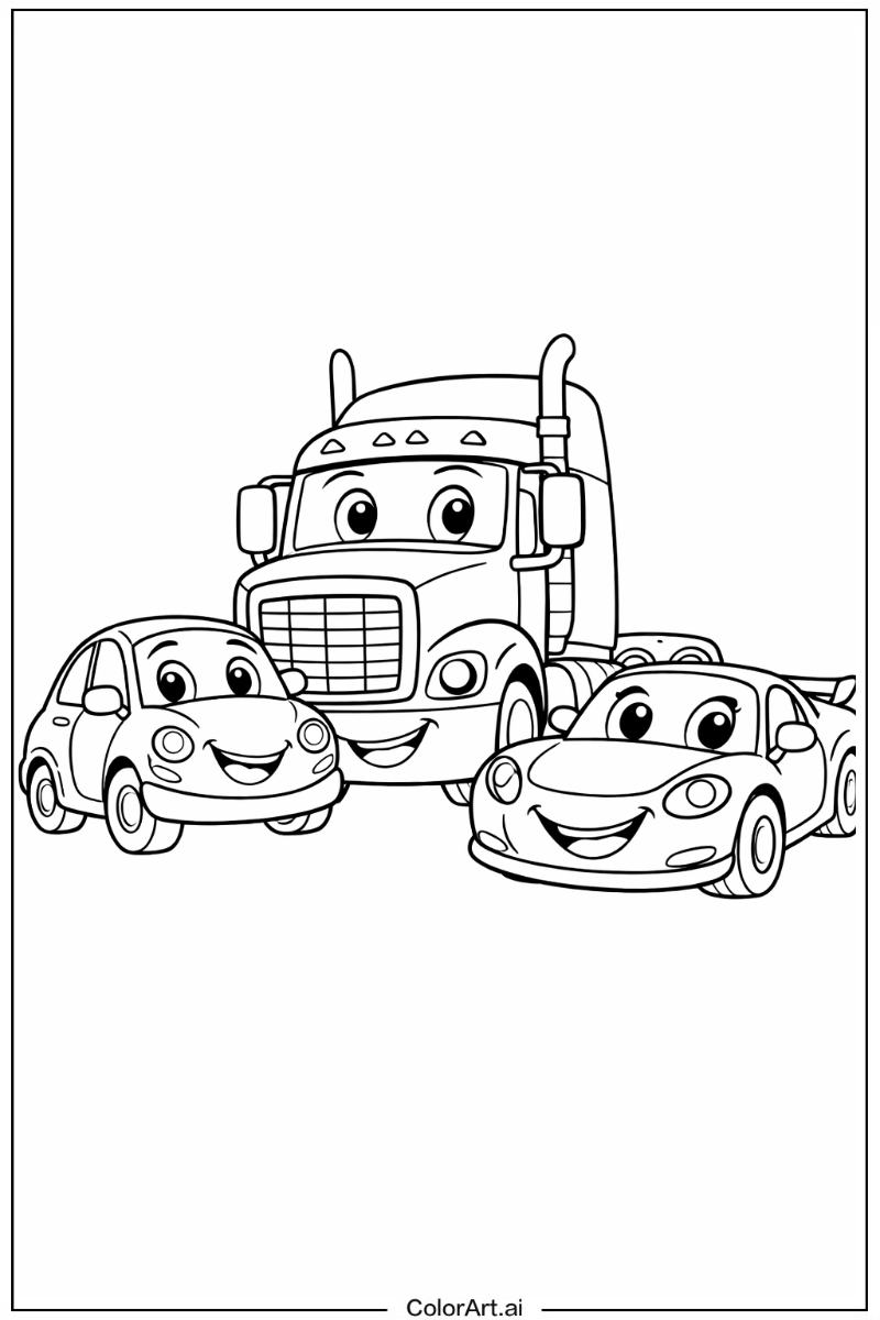 Happy Cars Portrait 4