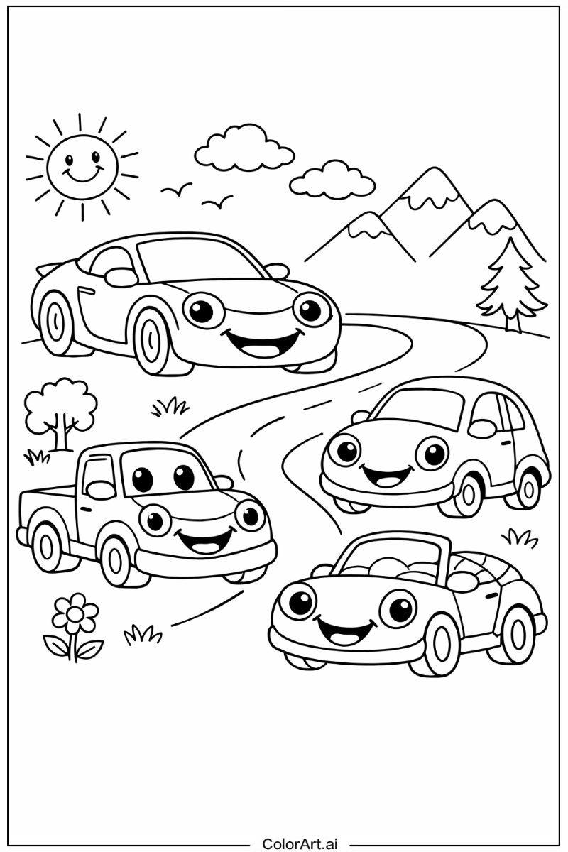 Smiling Cars 4