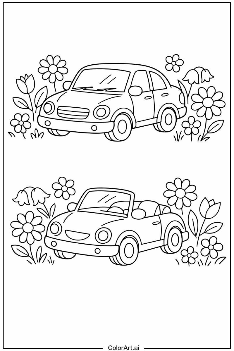Cars with Flowers 5
