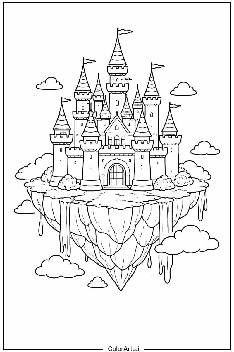 Floating castle Castle Design