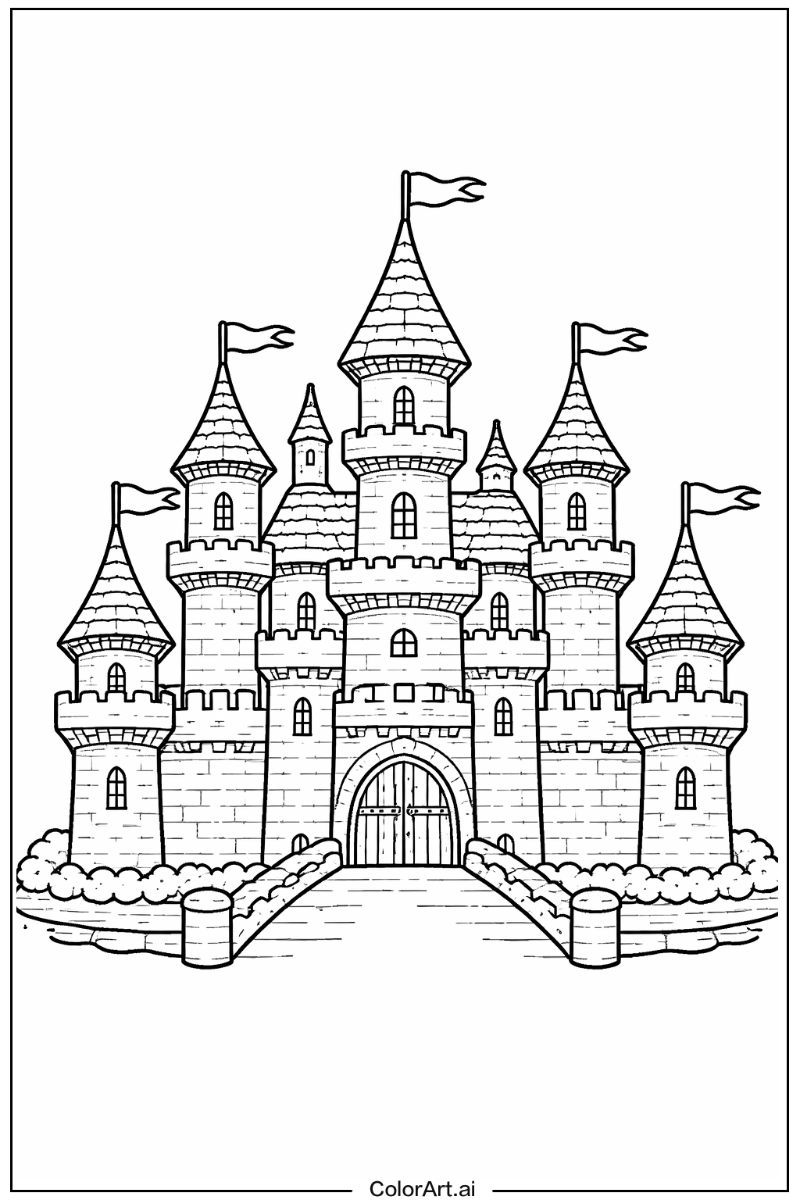 Brick castle Castle Design