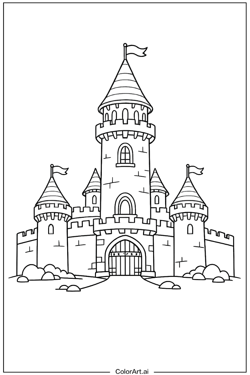 Castle tower Castle Design