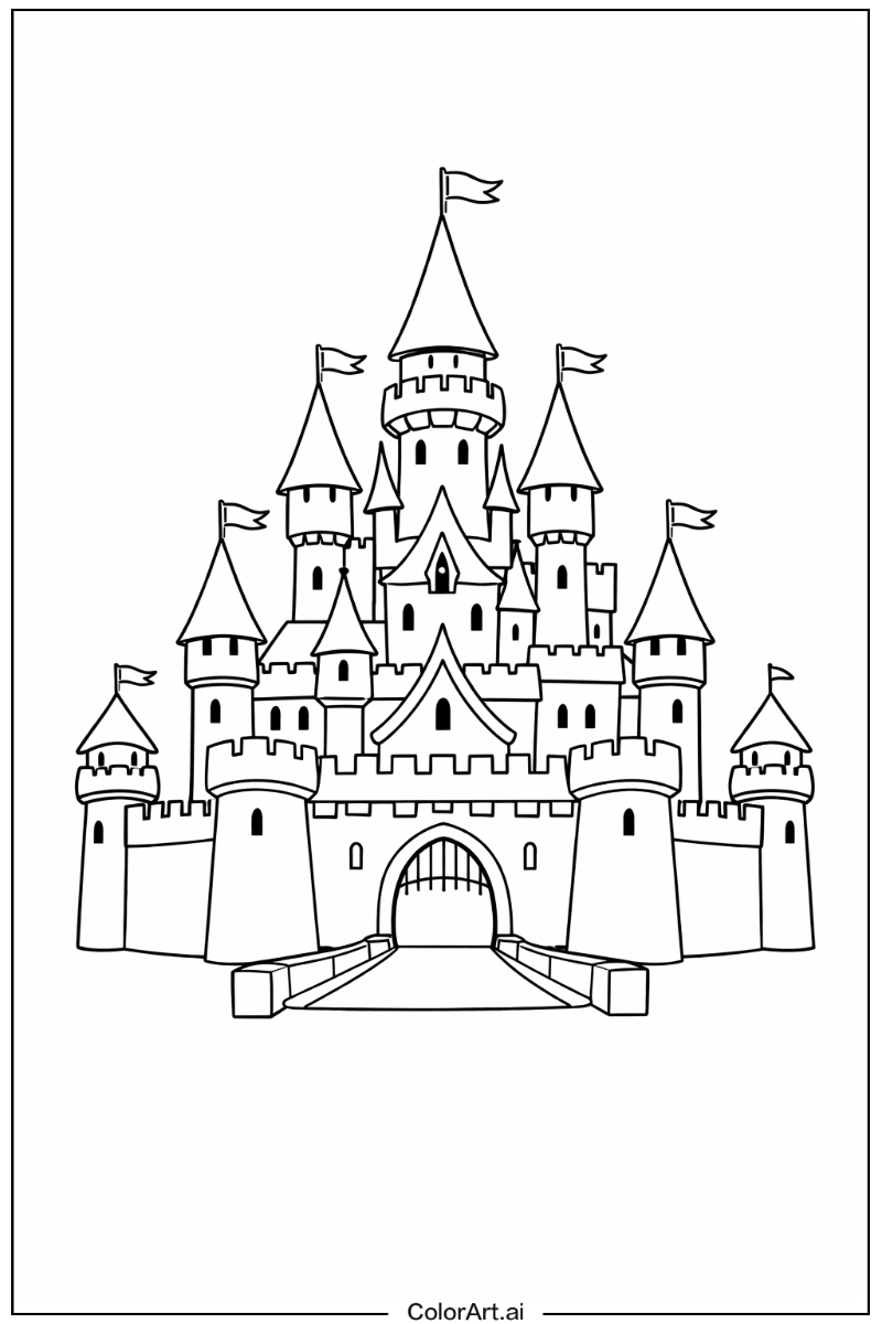 Fantasy castle Castle Design