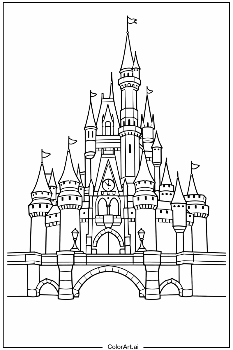 Cinderella castle Castle Design