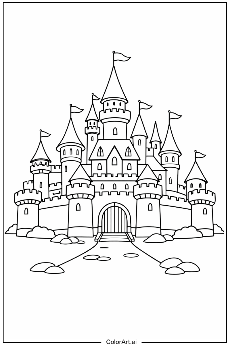 Fantasy castle Castle Design 2
