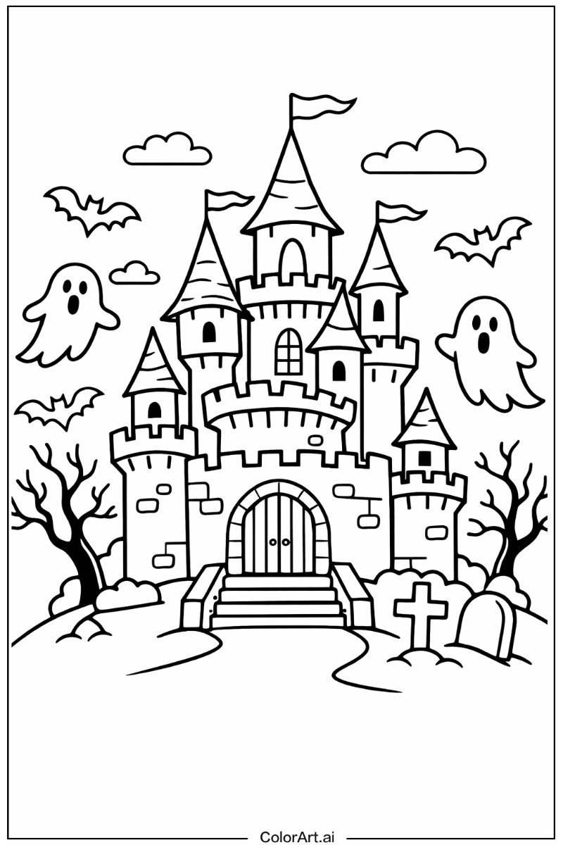 Castle with Haunted castle Theme 2