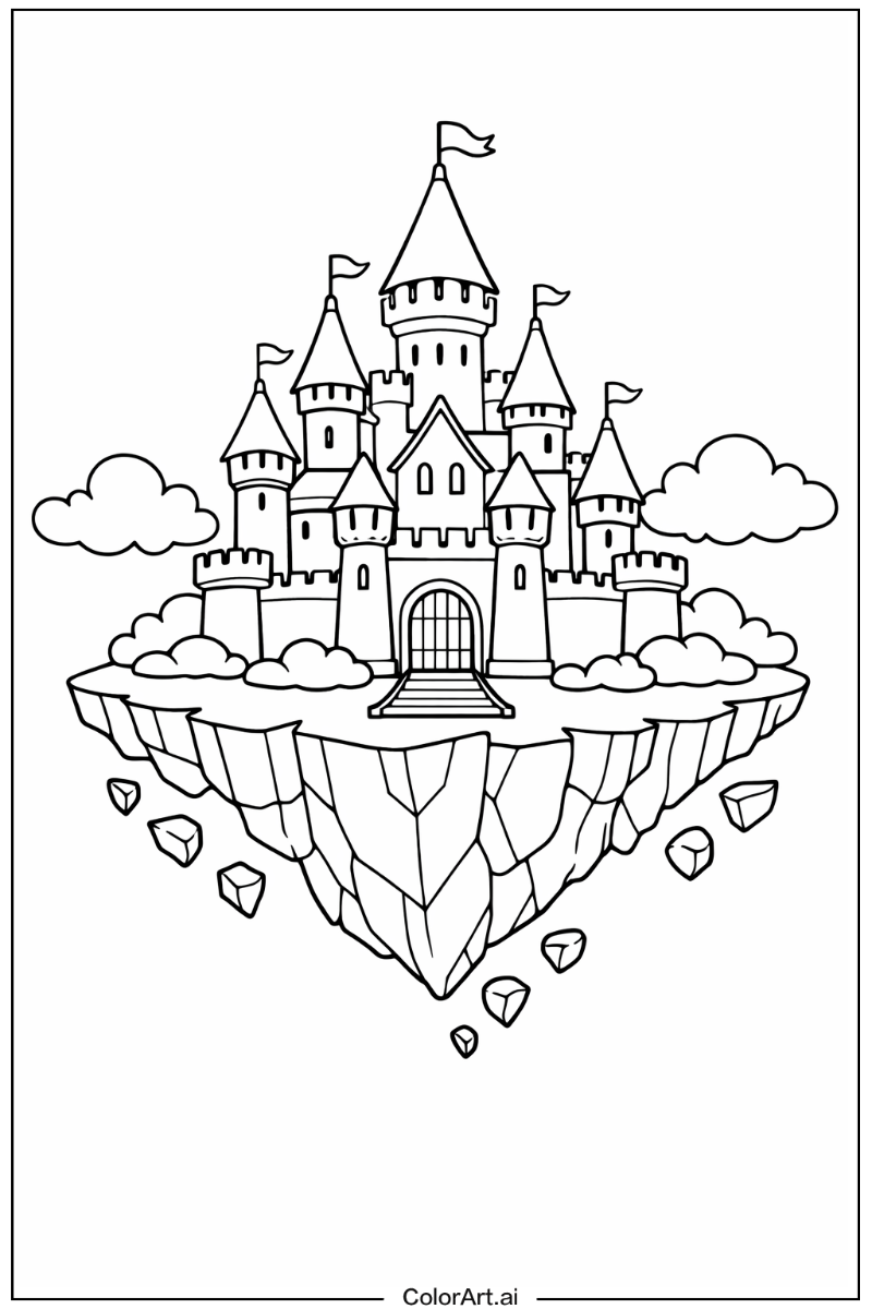 Floating castle Castle Design 2