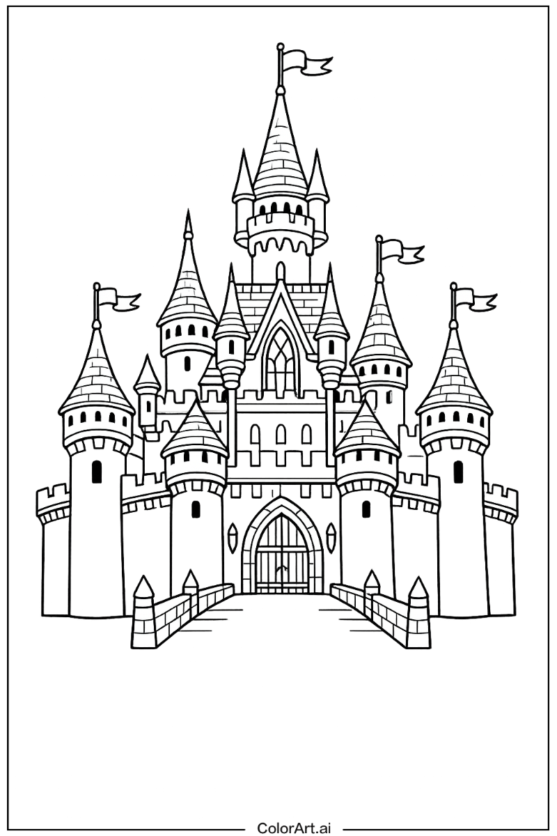 Gothic castle Castle Design