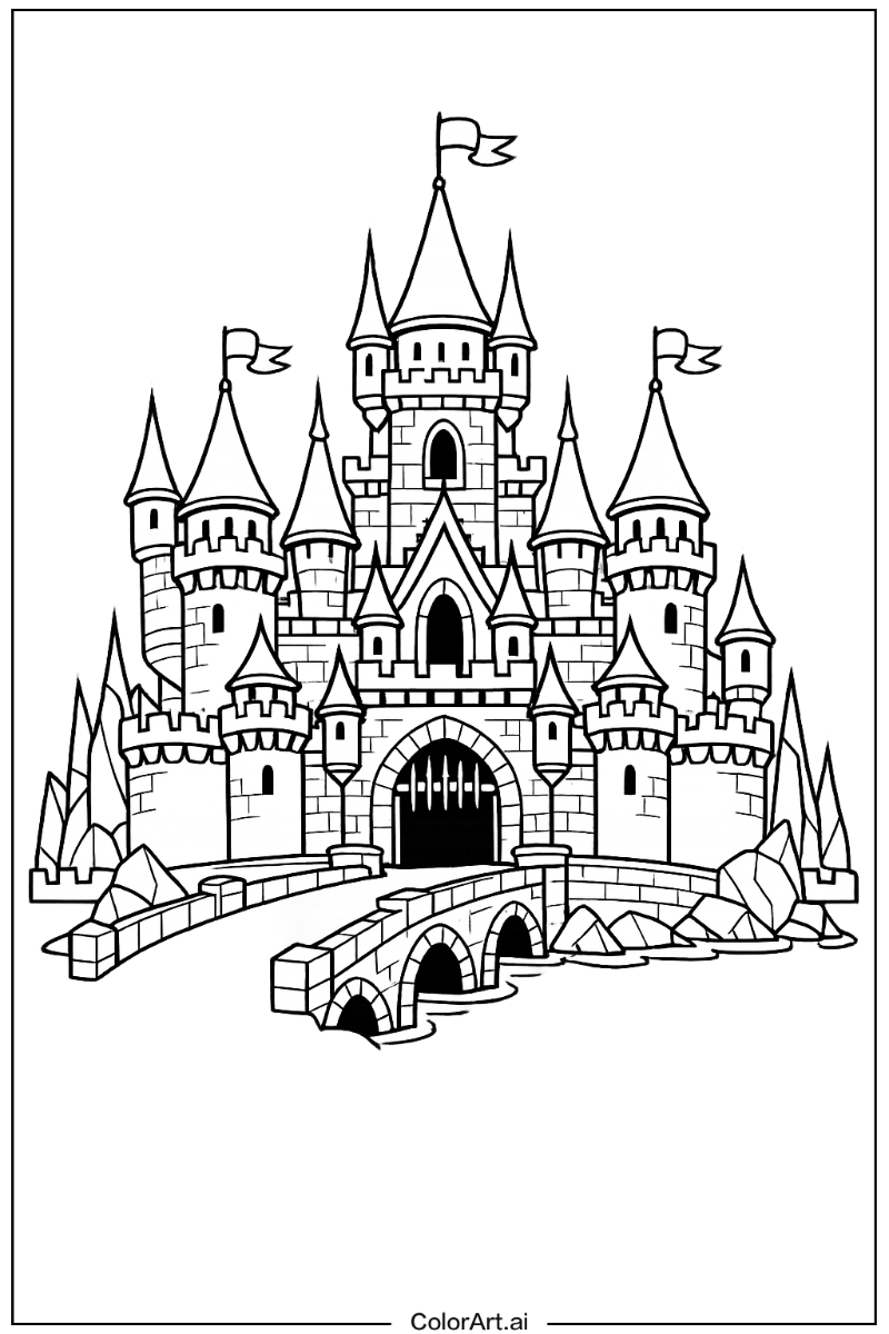 Dark castle Castle Scene