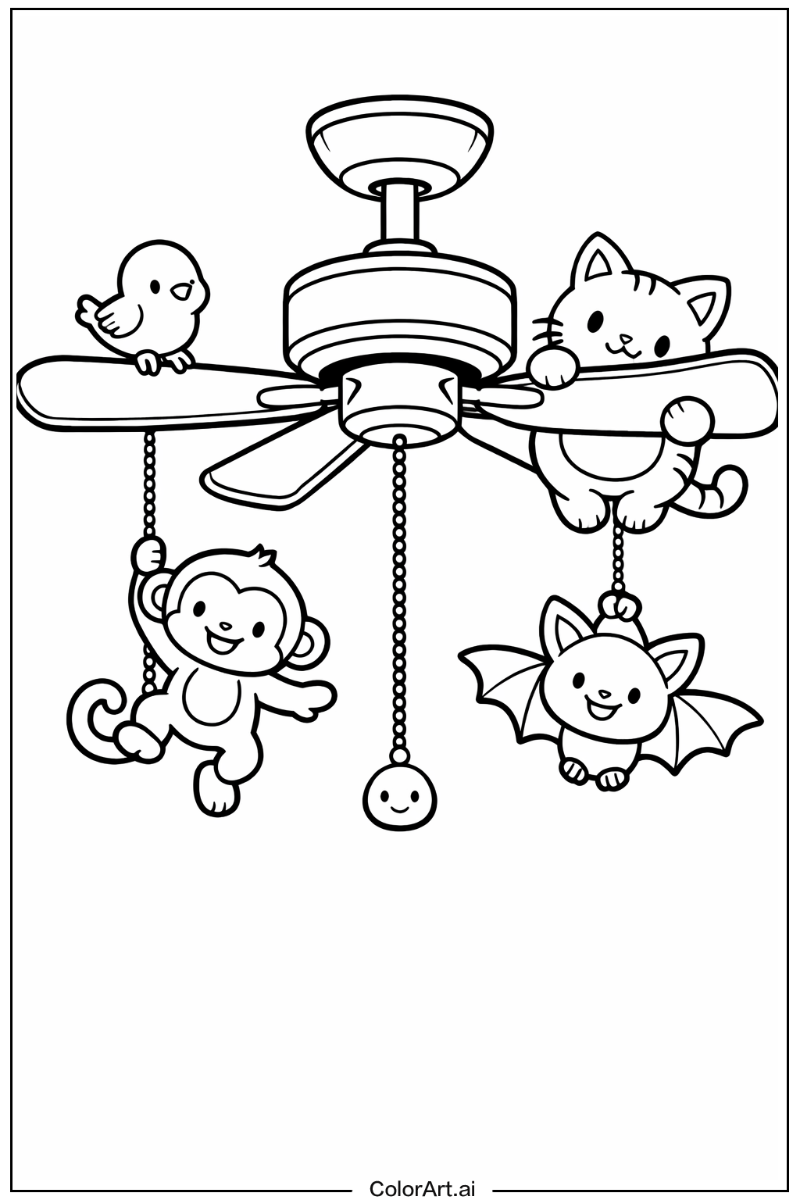ceiling fan with Friends 2