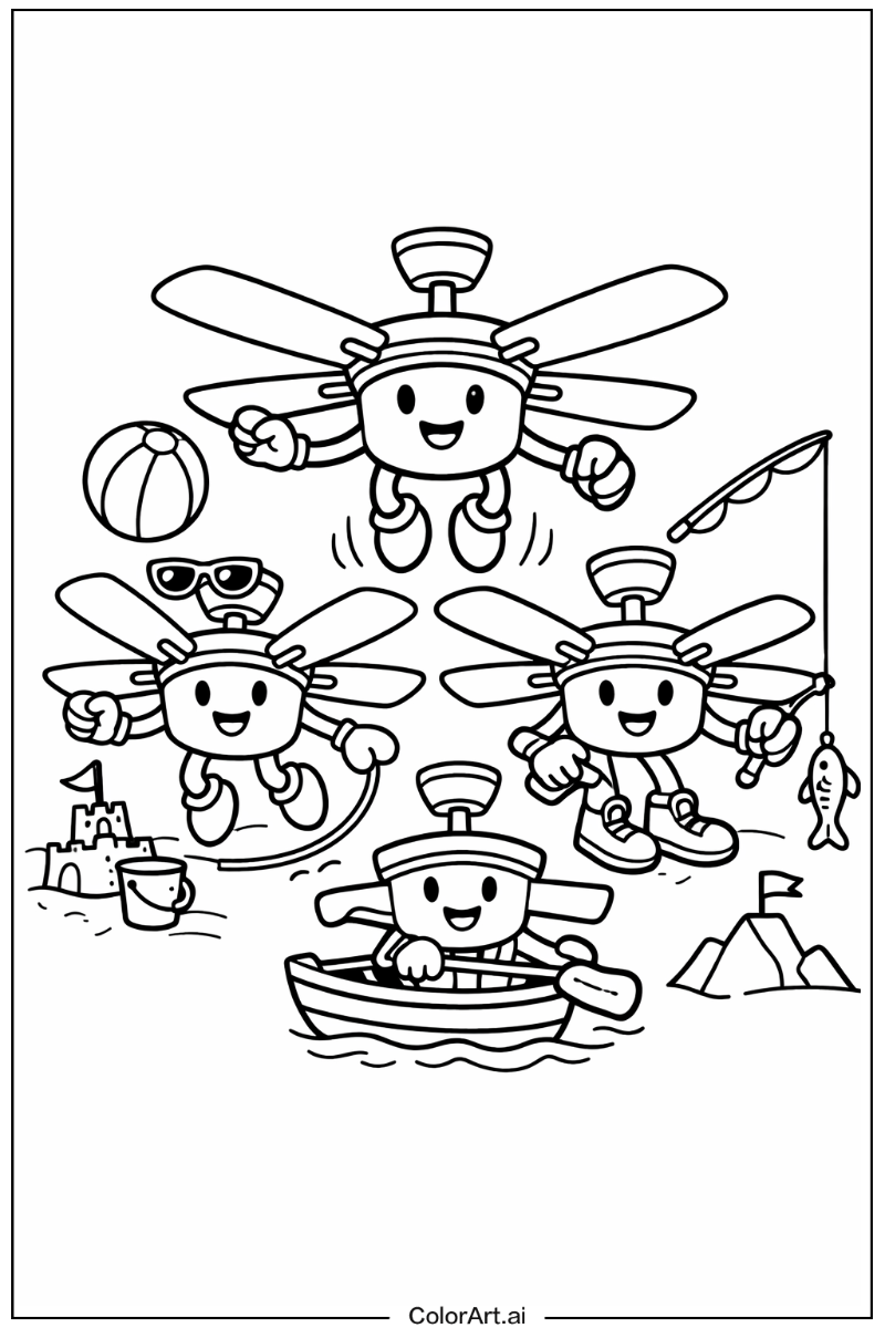 ceiling fan Having Fun 3