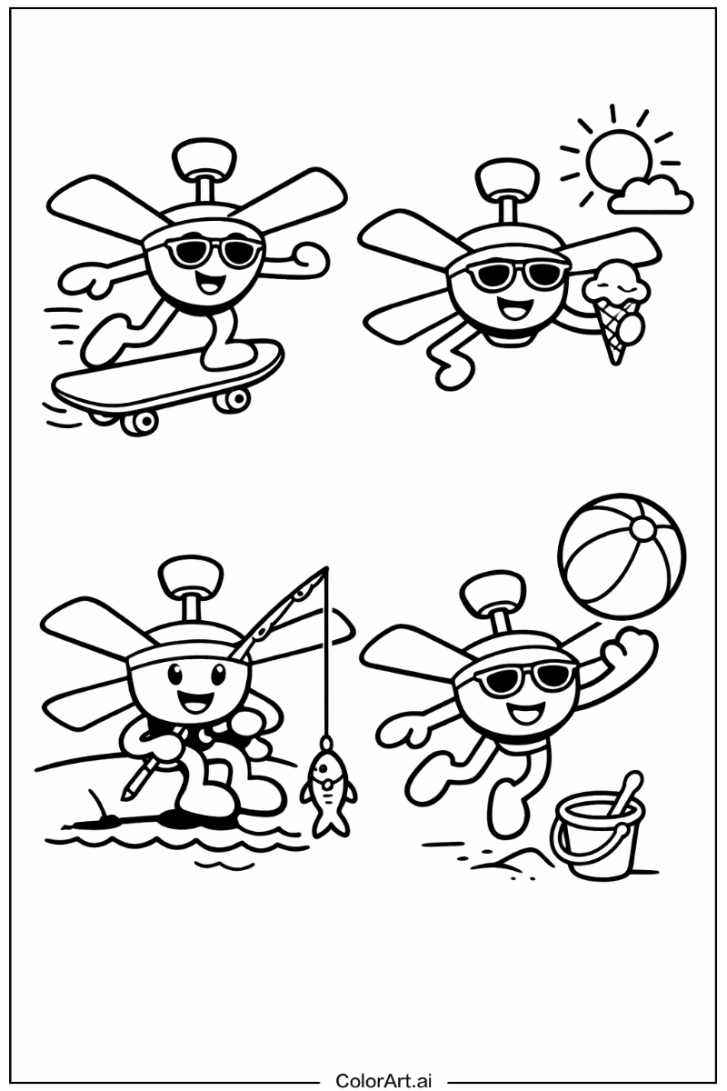 ceiling fan Having Fun 5