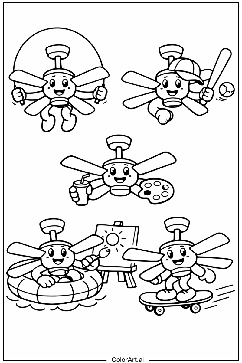 ceiling fan Having Fun 1