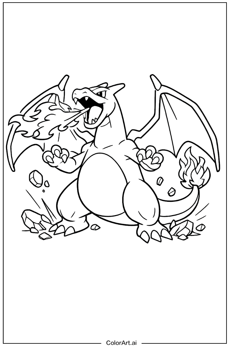 Charizard powerful Charizard Design 2
