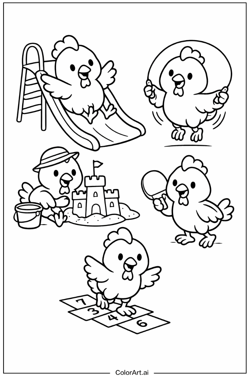 Chicken Having Fun 2