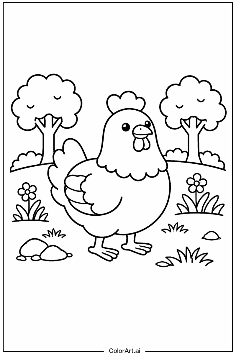 Chicken in Nature 4