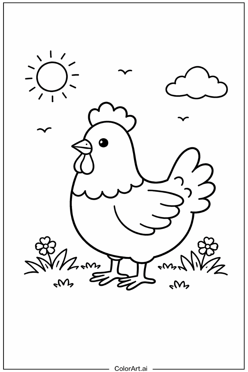 Chicken Under the Sun 5