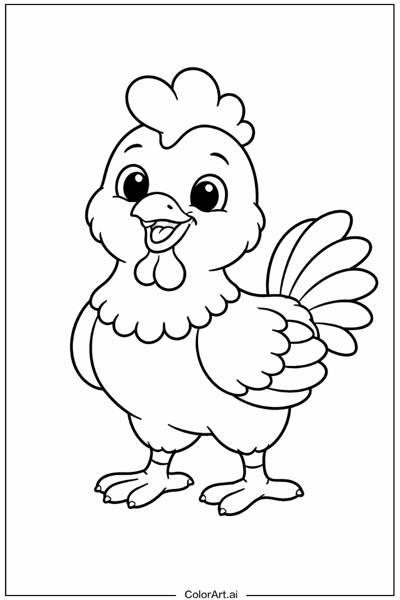 Smiling Chicken 5