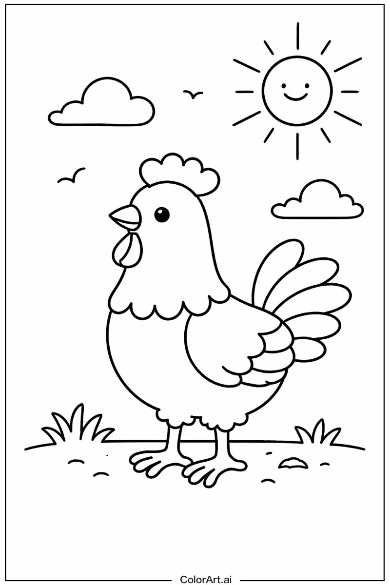 Chicken Under the Sun 1