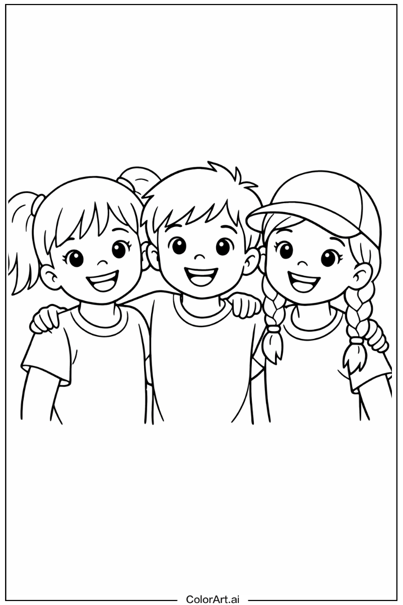 Happy Children Portrait 3