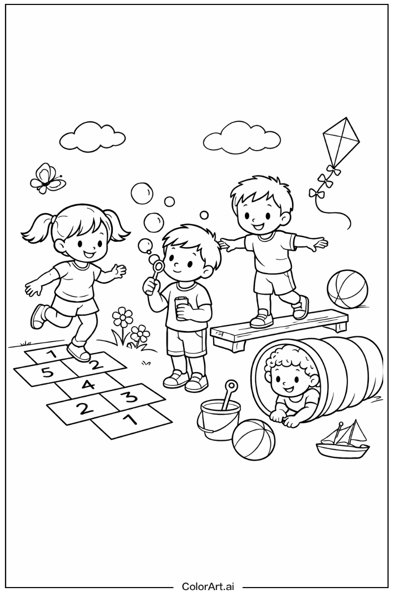 Children Having Fun 4