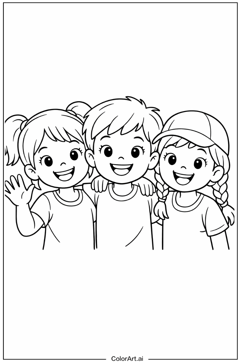 Happy Children Portrait 5