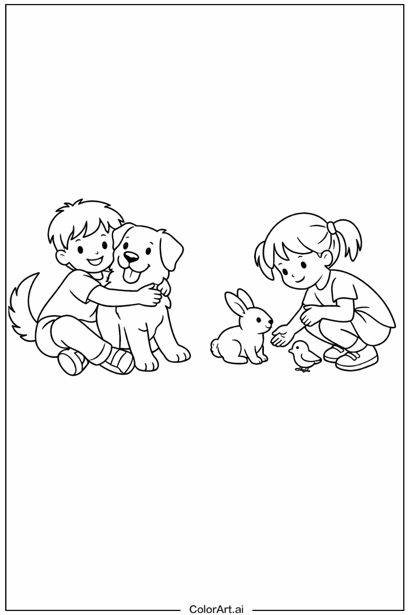 Children with Friends 5