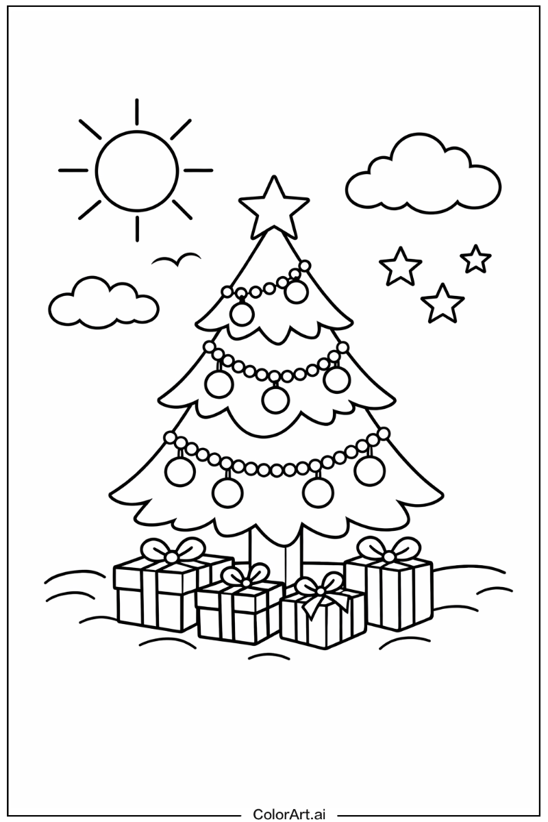 Chirstmas tree Under the Sun 2