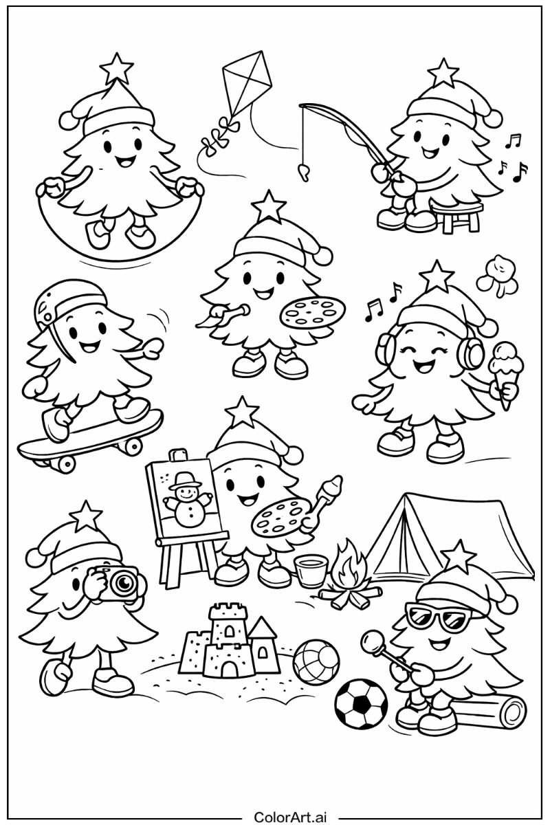 Chirstmas tree Having Fun 2