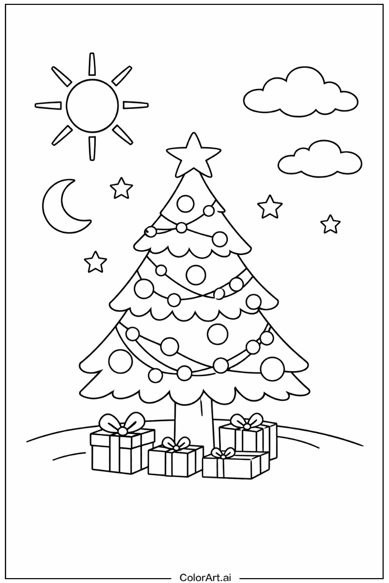 Chirstmas tree Under the Sun 3