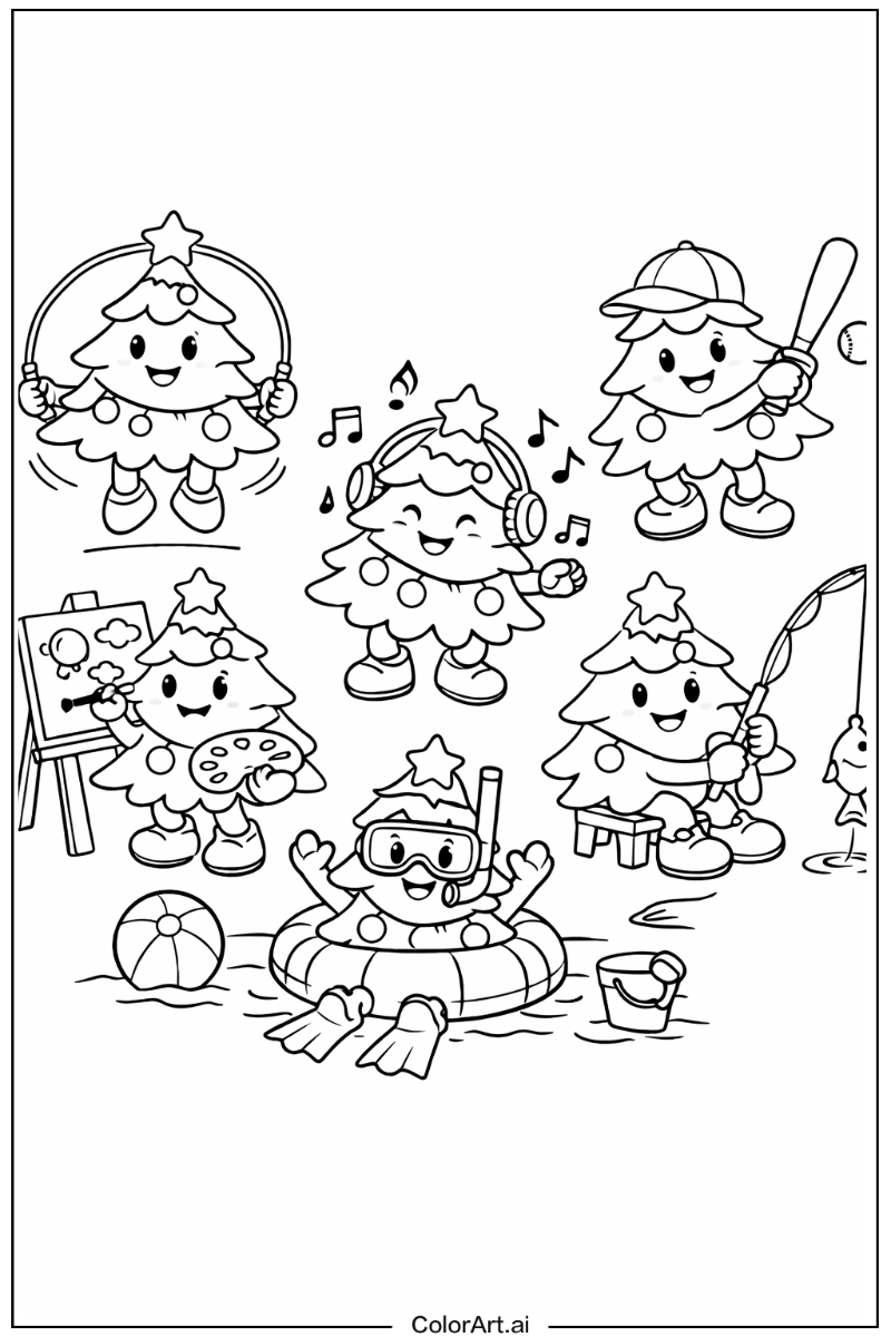 Chirstmas tree Having Fun 3