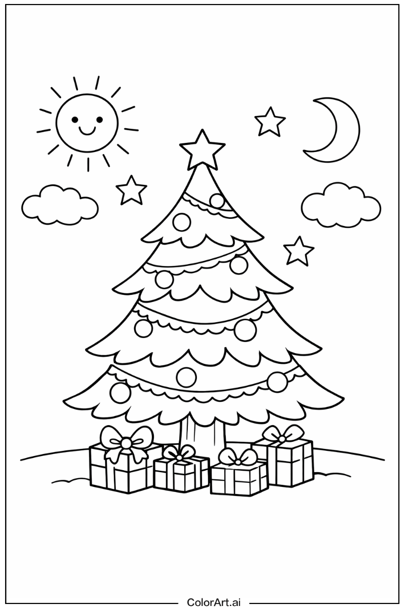 Chirstmas tree Under the Sun 4