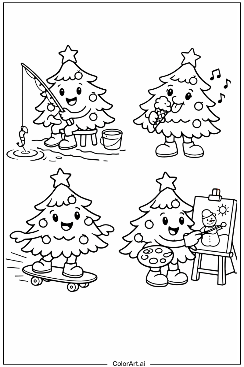 Chirstmas tree Having Fun 4