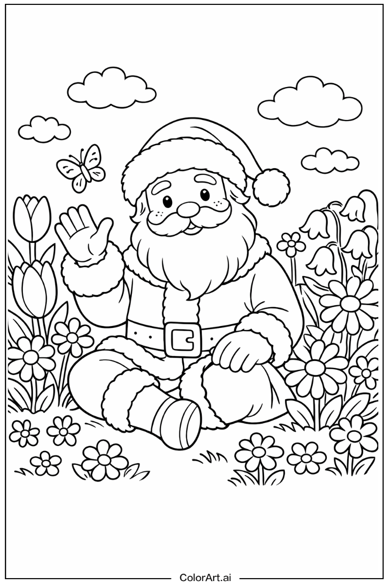 christam in a Garden 2