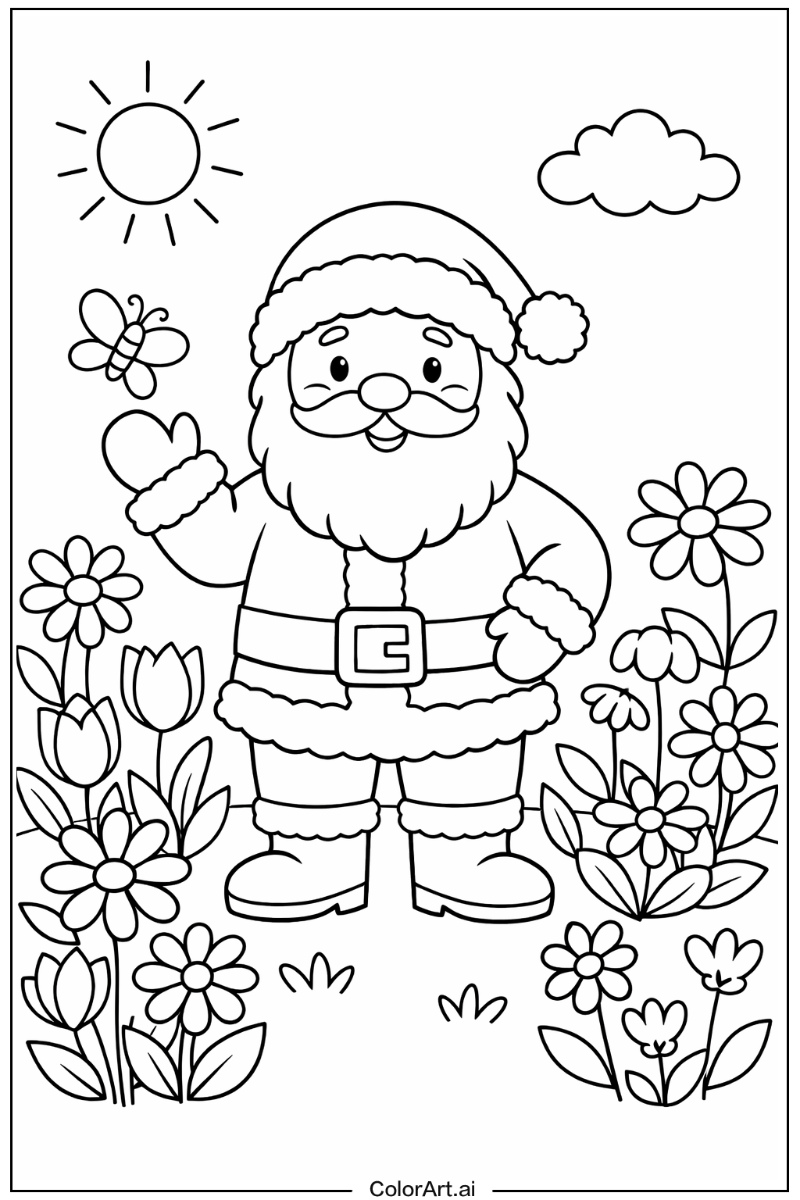 christam in a Garden 3